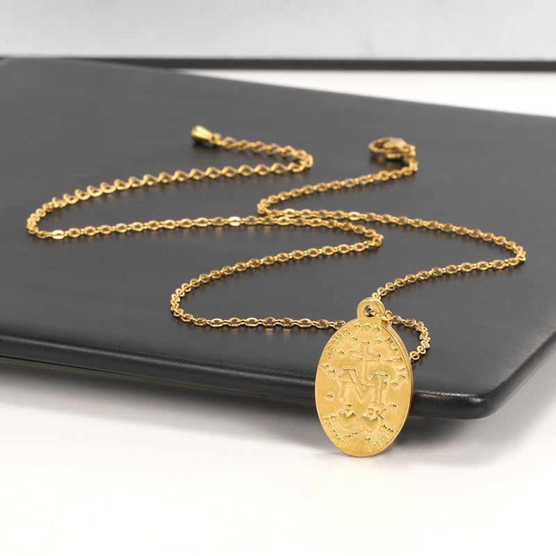 Natural Onyx Cameo Necklace For Women