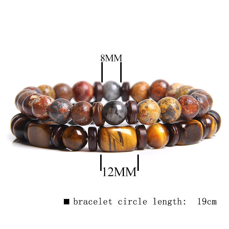 Natural Tiger Eye Bracelet For Men