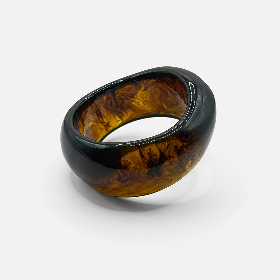 CACAO SCULPT BANGLE