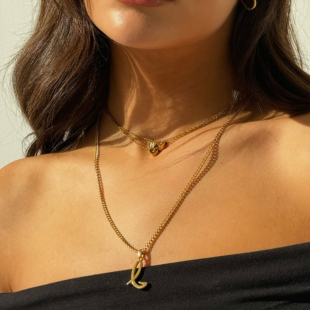 CUSTOM INITIAL NECKLACE