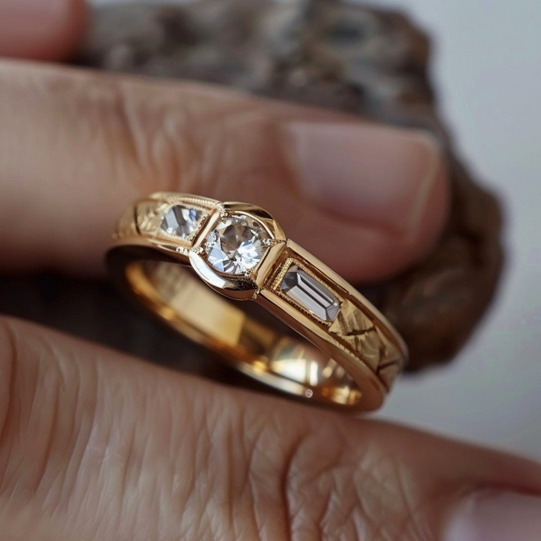 Champ-Élysées Gold ring