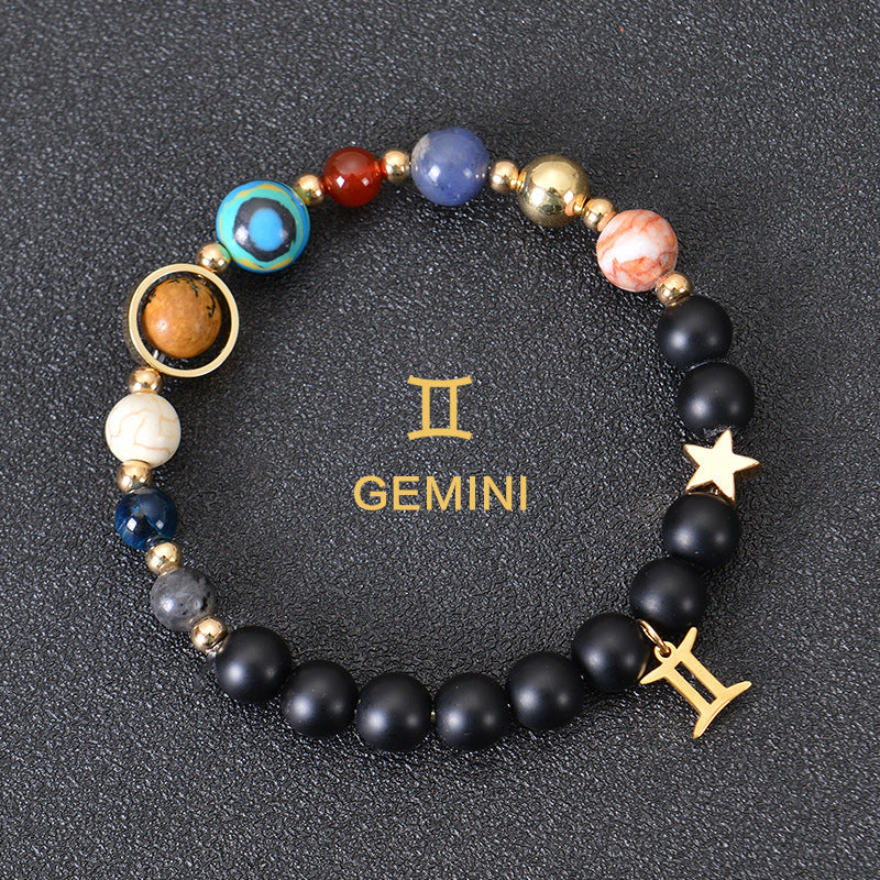Frosted Stone Beaded Constellation Elite Bracelets