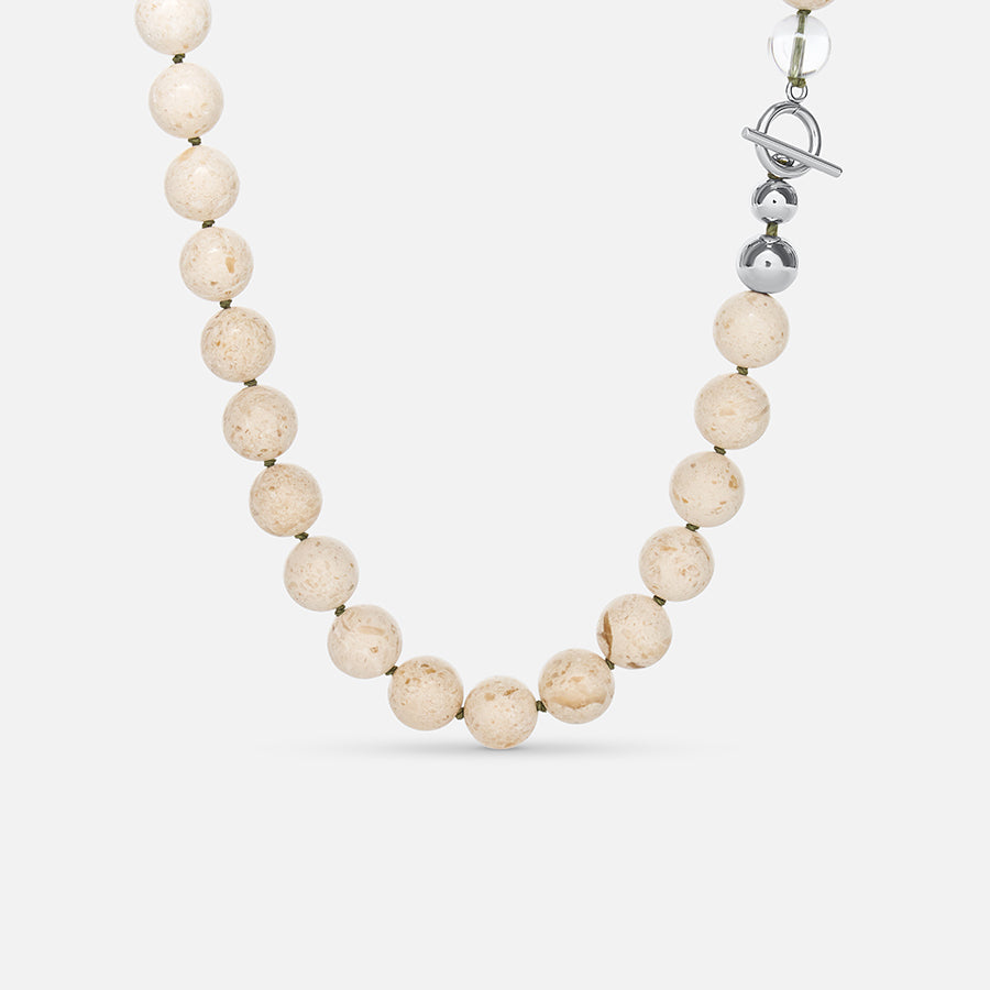 SAND BEADED NECKLACE