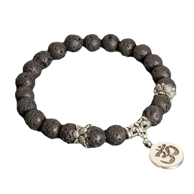 Natural Indian Agate Bracelet for Men