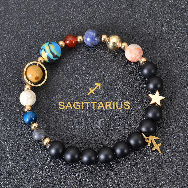 Frosted Stone Beaded Constellation Elite Bracelets