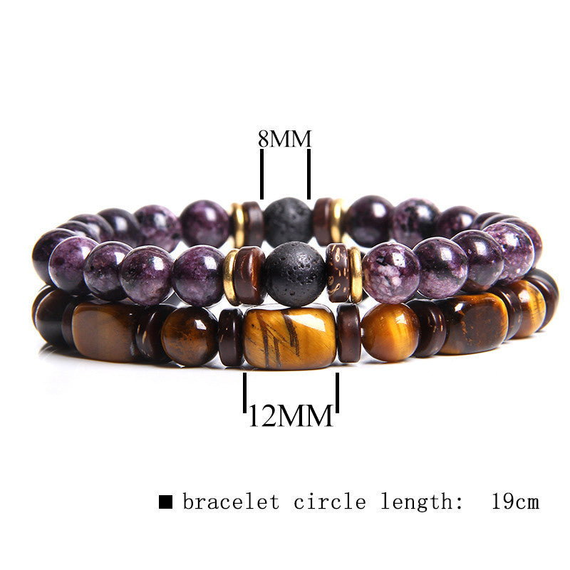Natural Tiger Eye Bracelet For Men