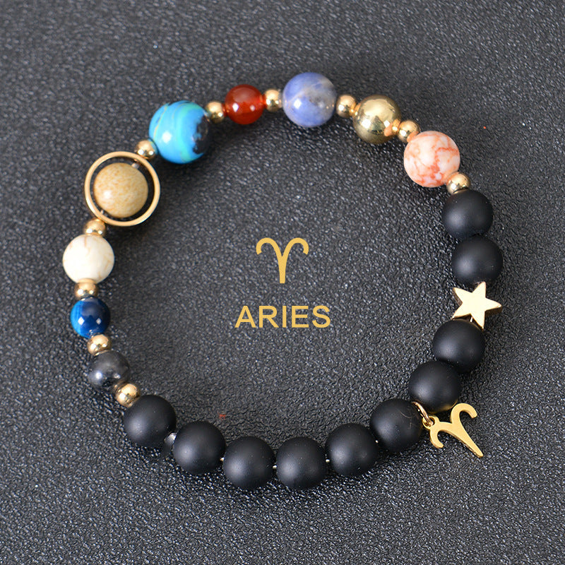 Frosted Stone Beaded Constellation Elite Bracelets