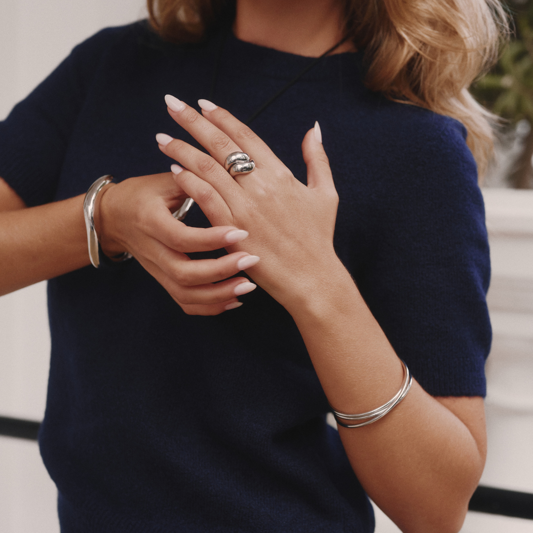 SCULPT RING - SILVER