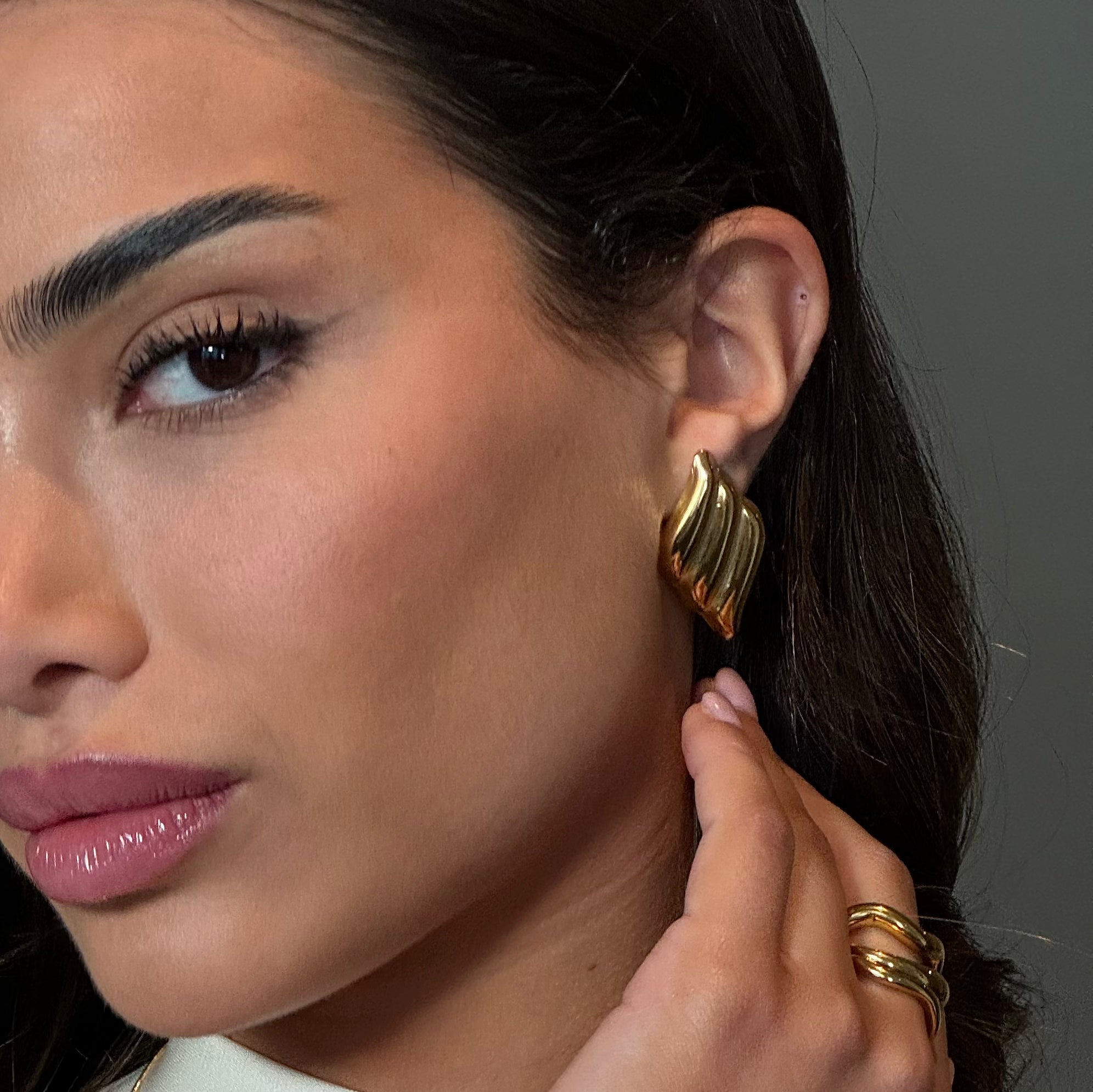 Cupid Earrings - Gold