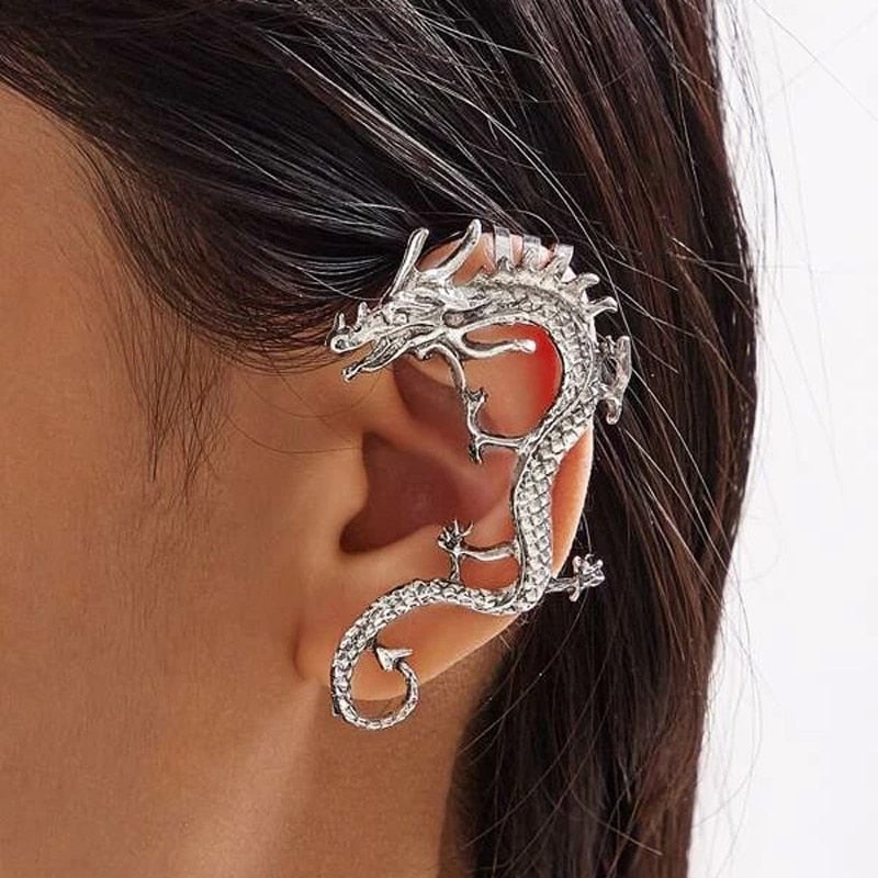 Charm - Dragon Earrings