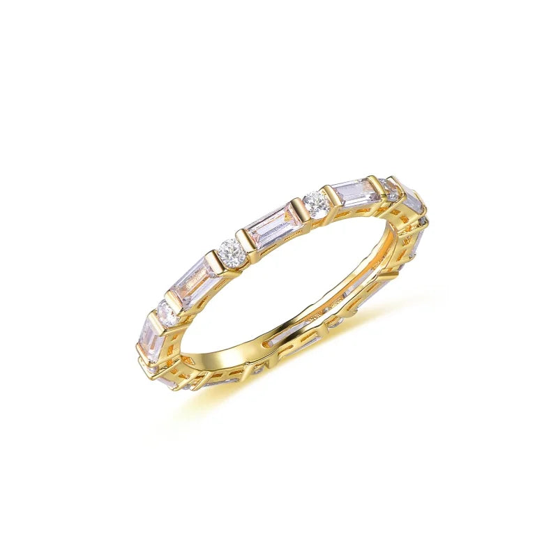 Diamond Eternity Band Engagement Ring