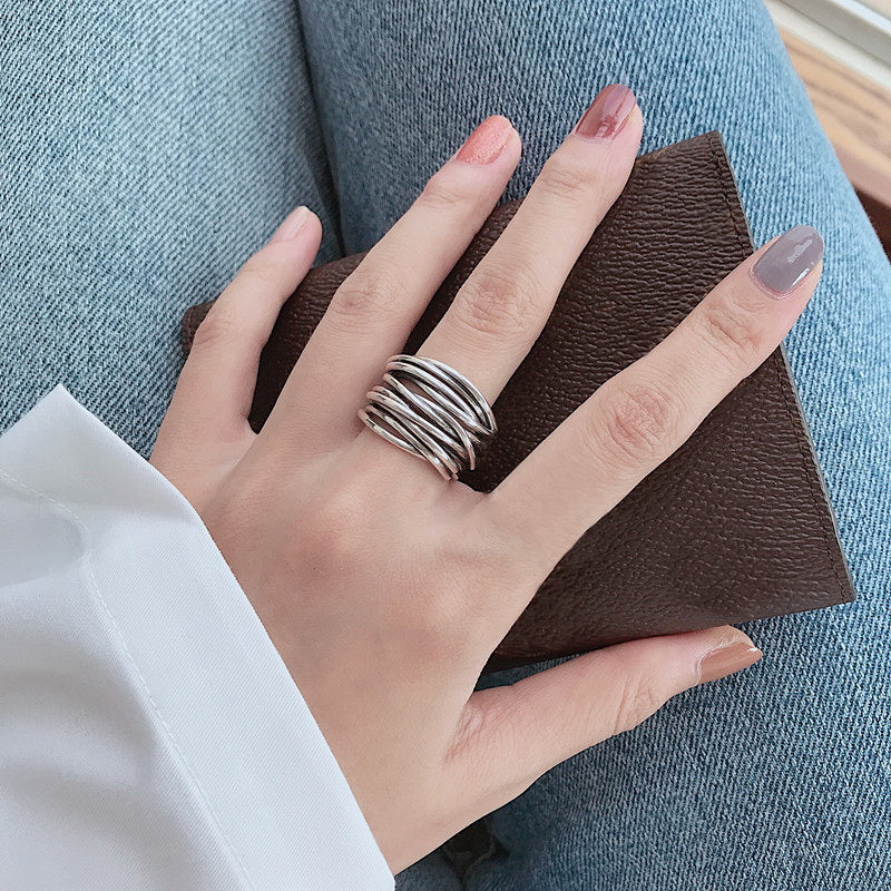 Adjustable Layered Ring