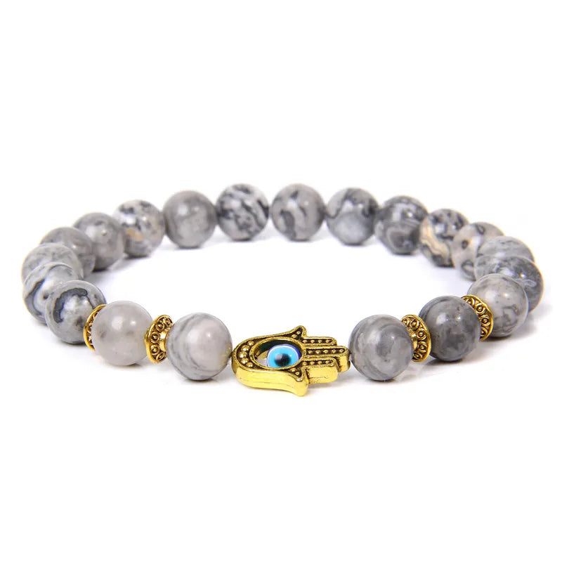 Natural Agate Protection Bracelet Unisex