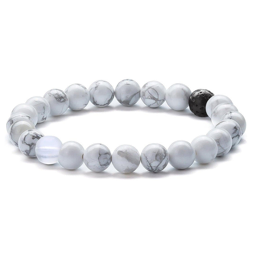 Tiger Eye Volcanic Rock Yoga Beaded Bracelet Exclusive