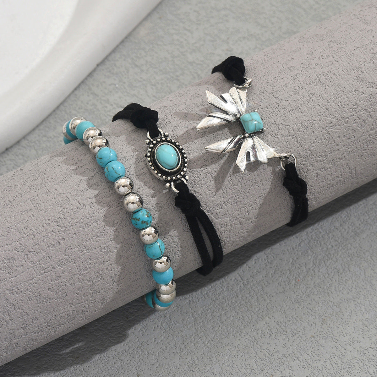 Limited Butterfly Turquoise Hand Woven Bracelet