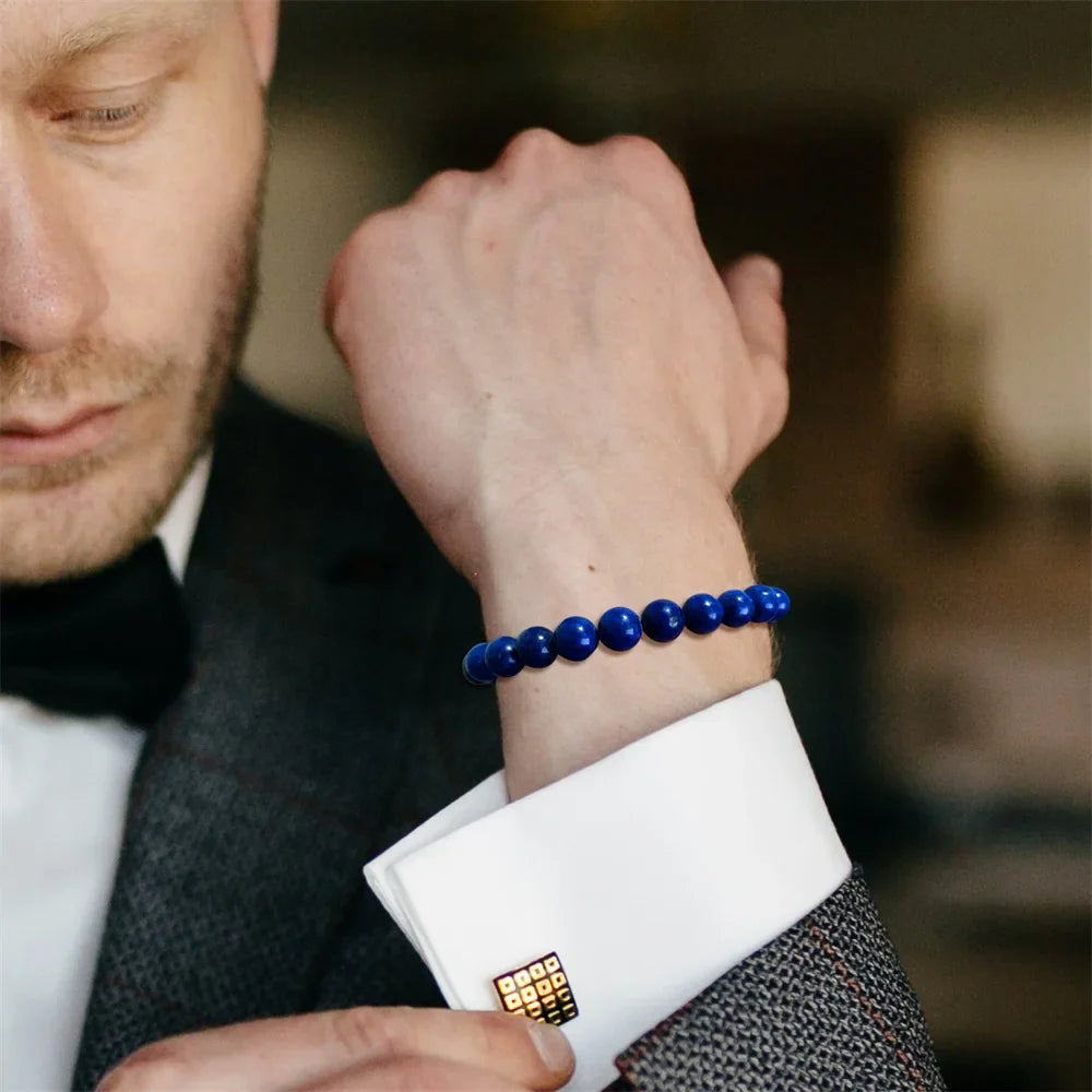 Amethyst Fluorite Bracelet - Energy Balance