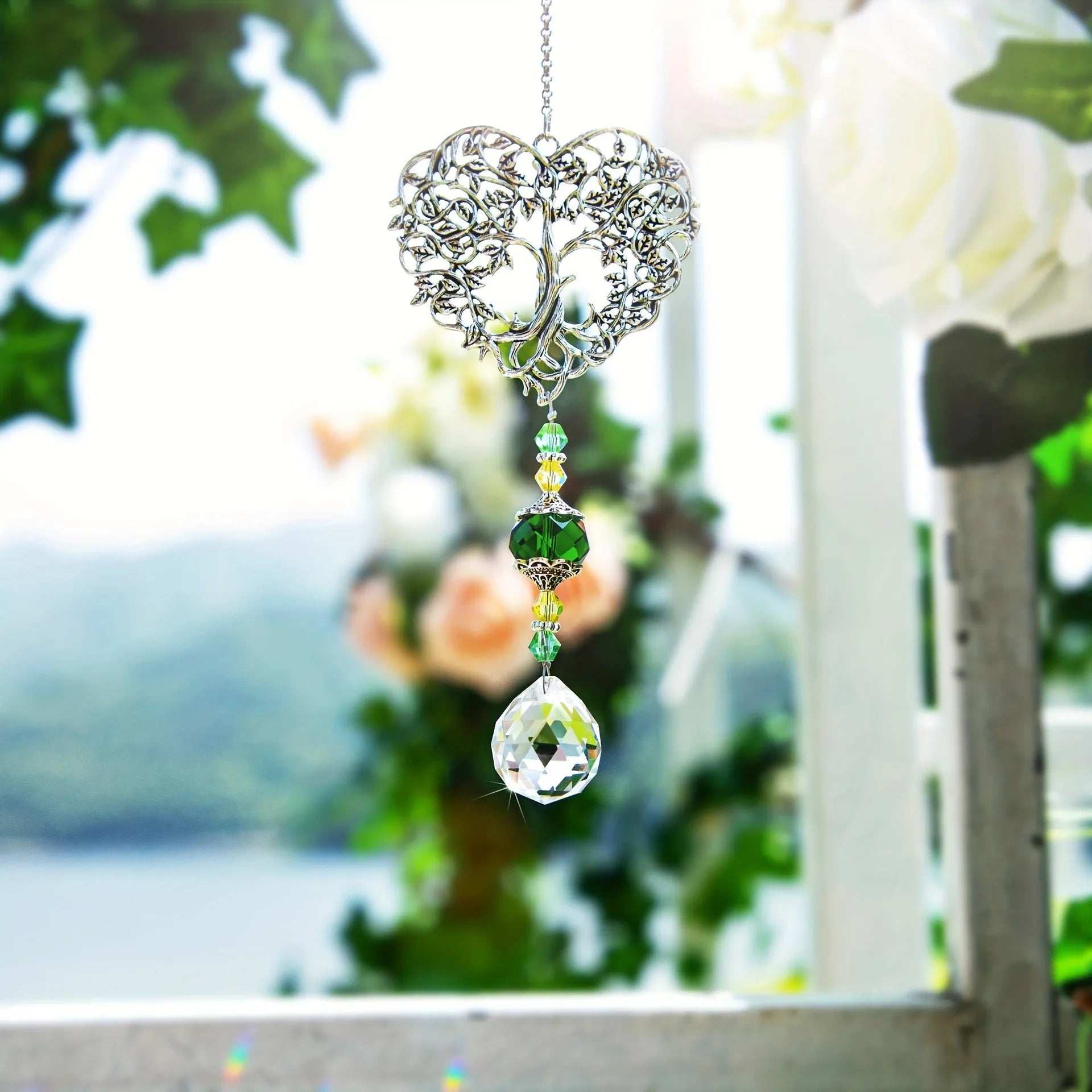Crystal Tree of Life Suncatcher Harmony Gift by Tinkers