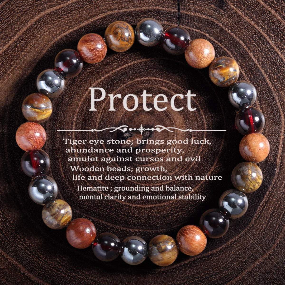 Tiger Eye Protection Bracelet - Energy Balance