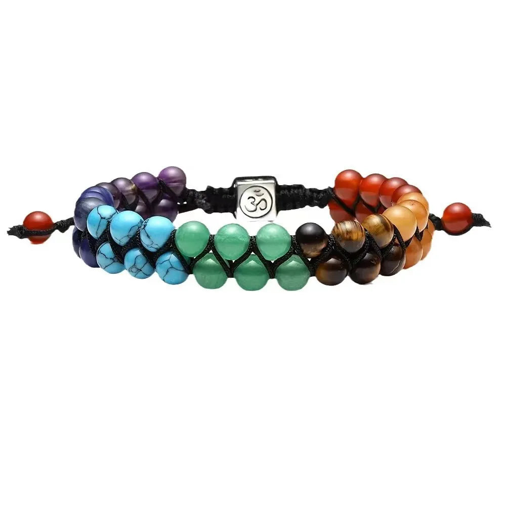 7 Chakra Stone Bracelet - Spiritual Healing