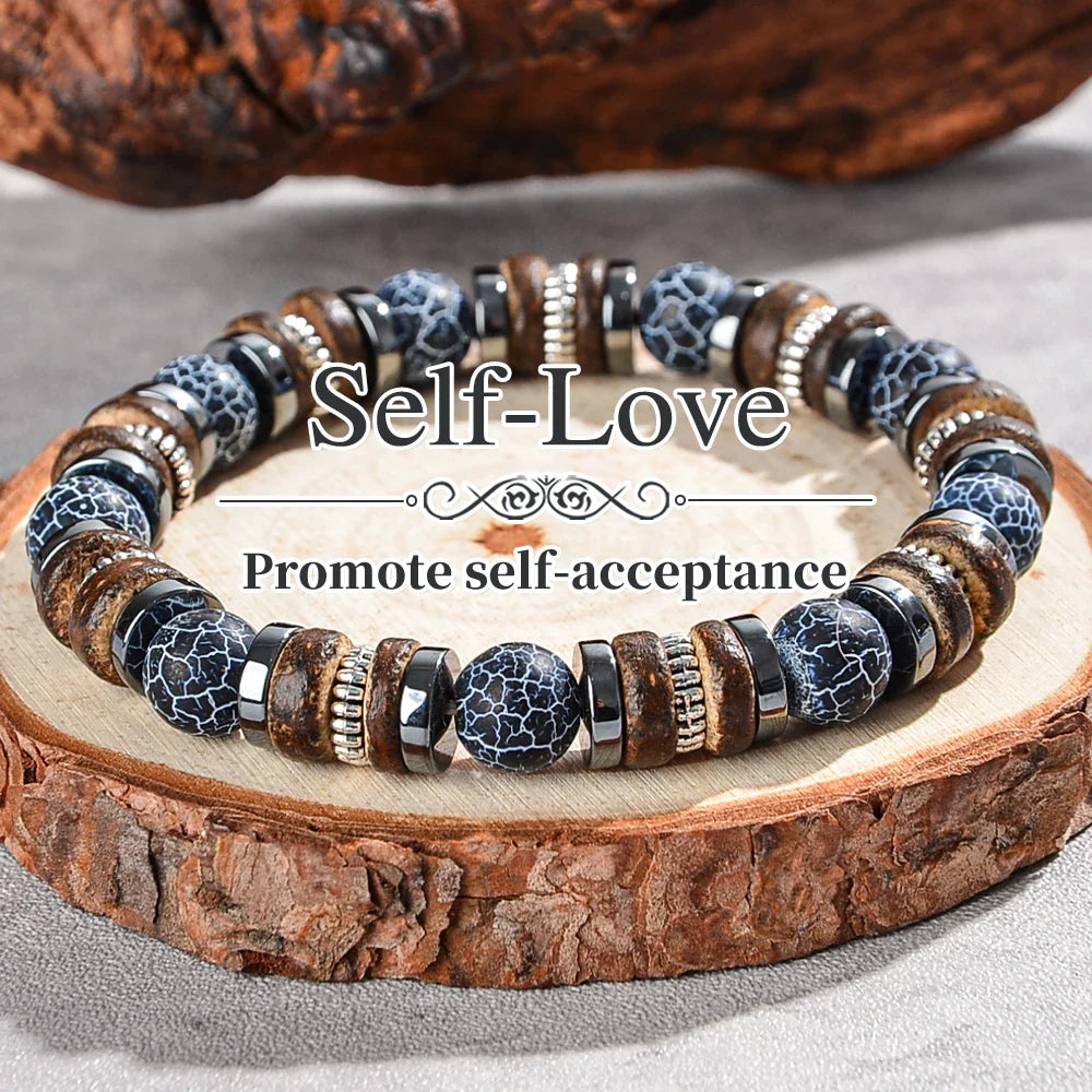Handcrafted Natural Crystal Balance Bracelet For Women