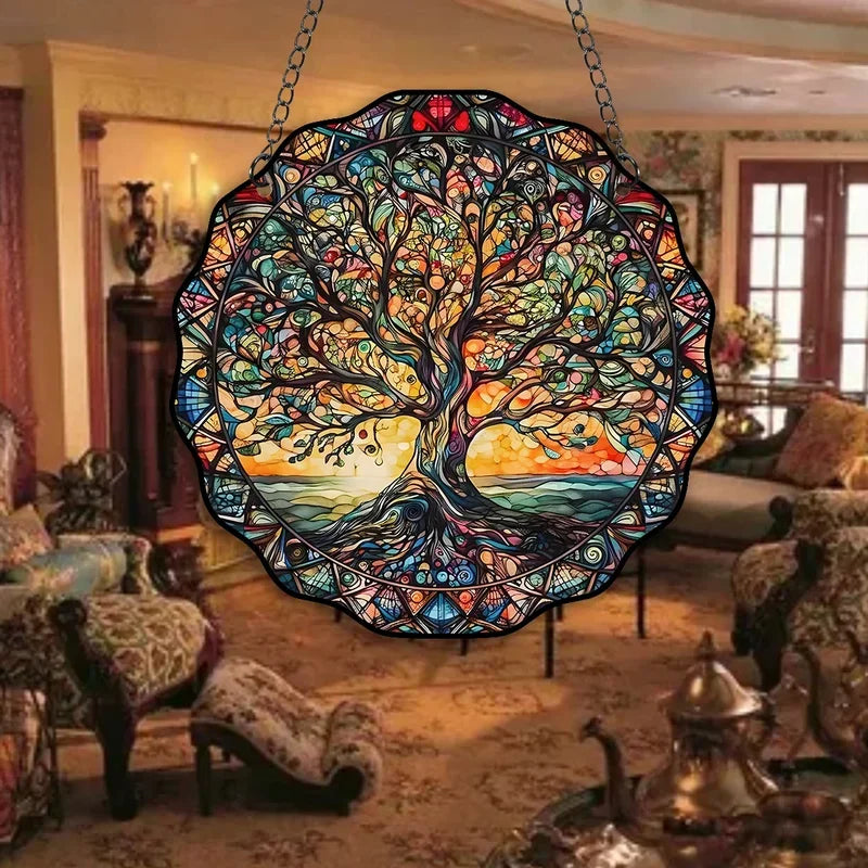 Tree of Life Acrylic Wall Plaque - Spiritual Energy