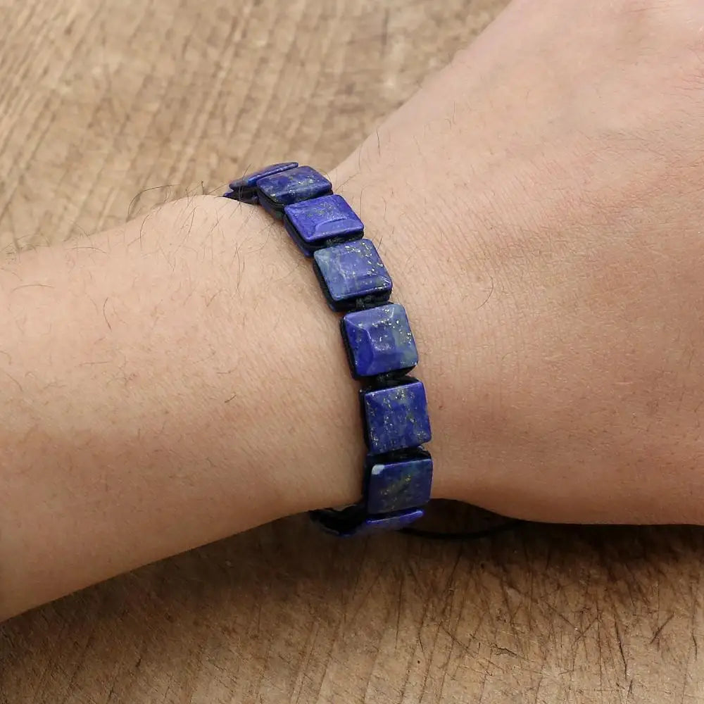 Natural Lapis Lazuli Bracelet Unisex