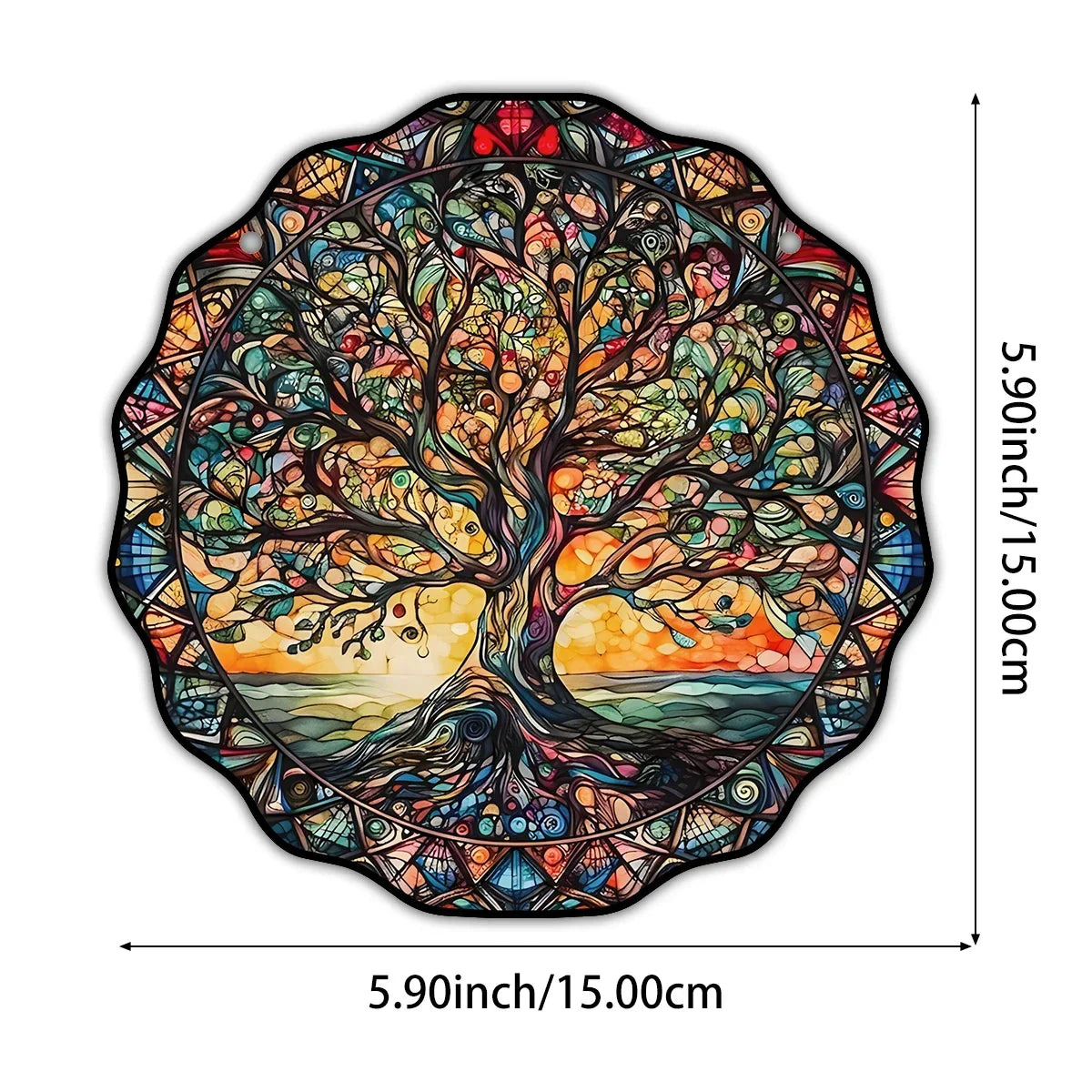 Tree of Life Acrylic Wall Plaque - Spiritual Energy