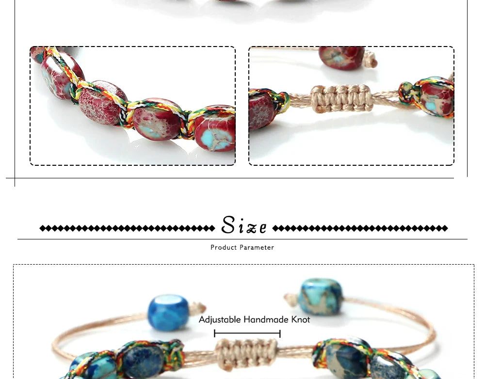 Bohemian Imperial Stone Beaded Bracelet Limited