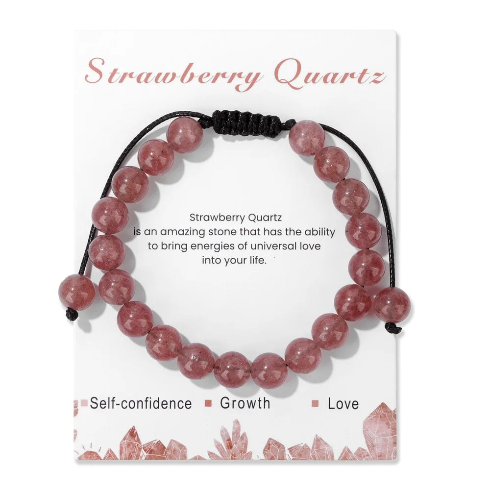 Amethyst Fluorite Bracelet - Energy Balance
