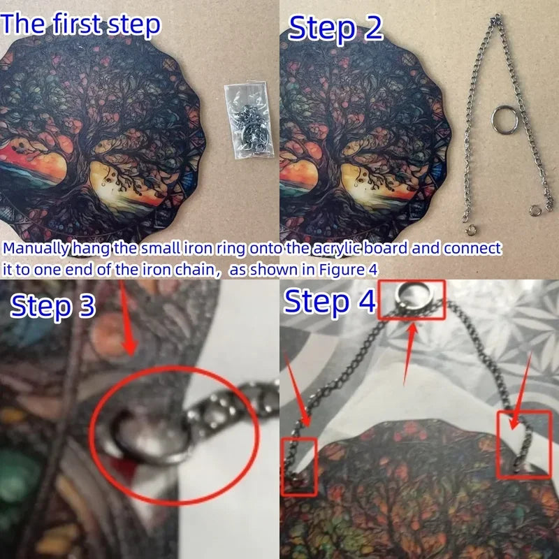 Tree of Life Acrylic Wall Plaque - Spiritual Energy