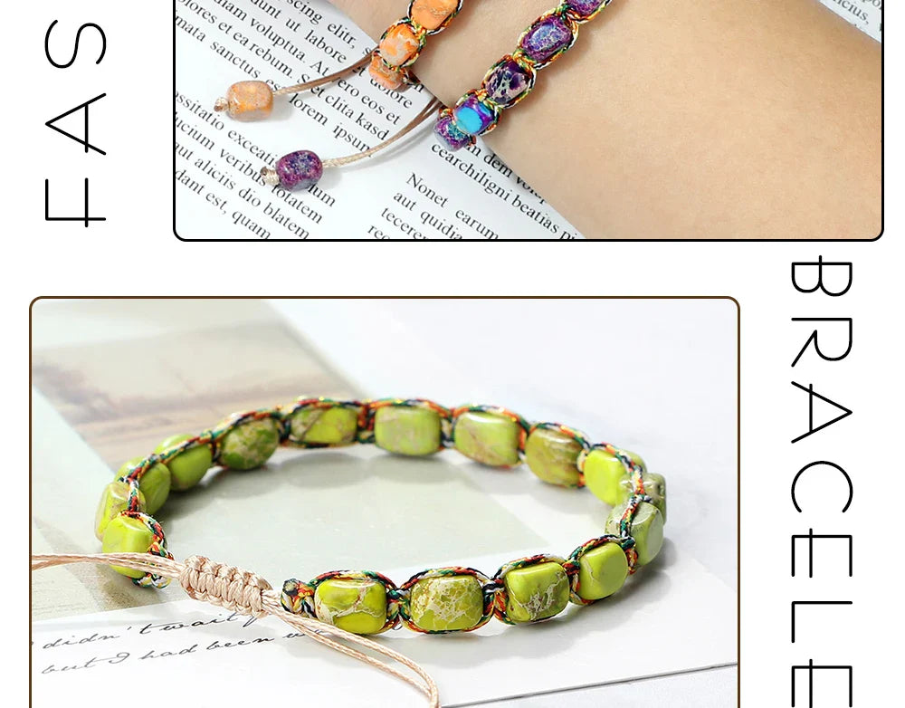 Bohemian Imperial Stone Beaded Bracelet Limited