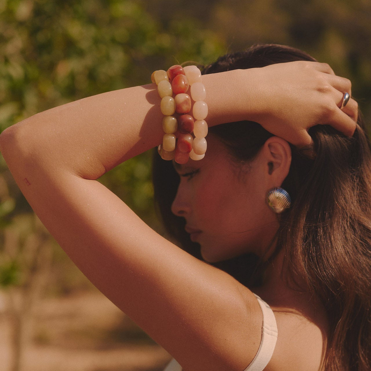 ROSÉ STONE BRACELET