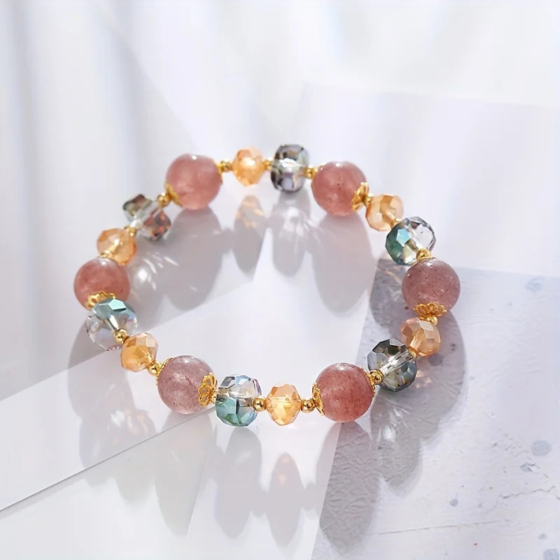 Crystal Beaded Bracelet - Energy And Balance