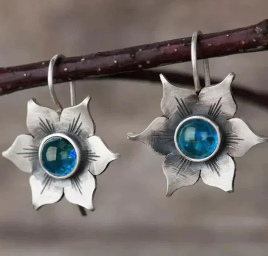 Vintage Flower Earrings