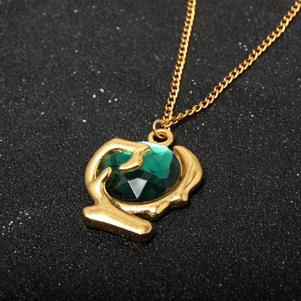 Handcrafted Crystal Heart Necklace For Love For Women