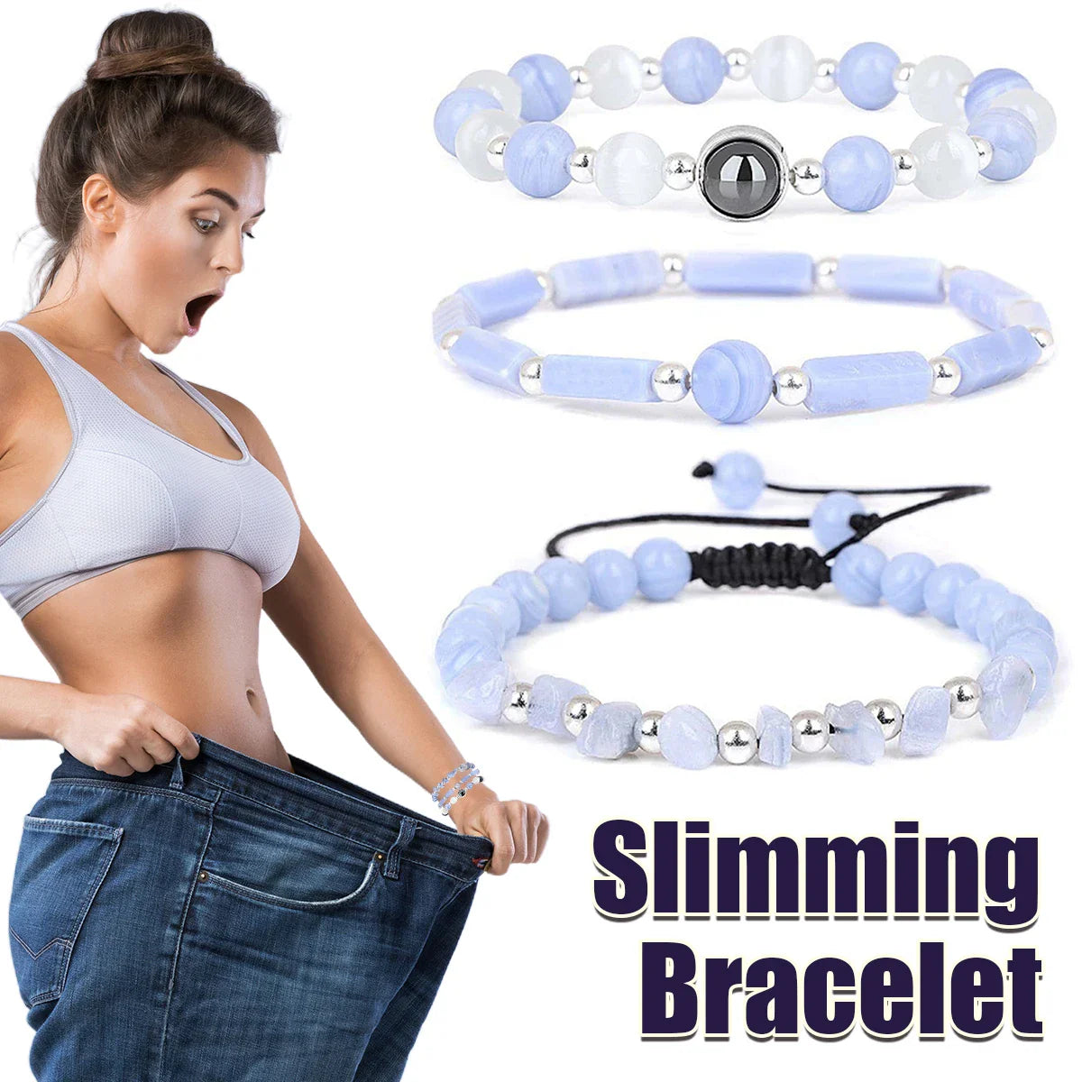 Handcrafted Amethyst Bracelet Set for Healing, Balance, and Meditation