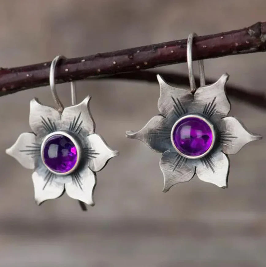Vintage Flower Earrings
