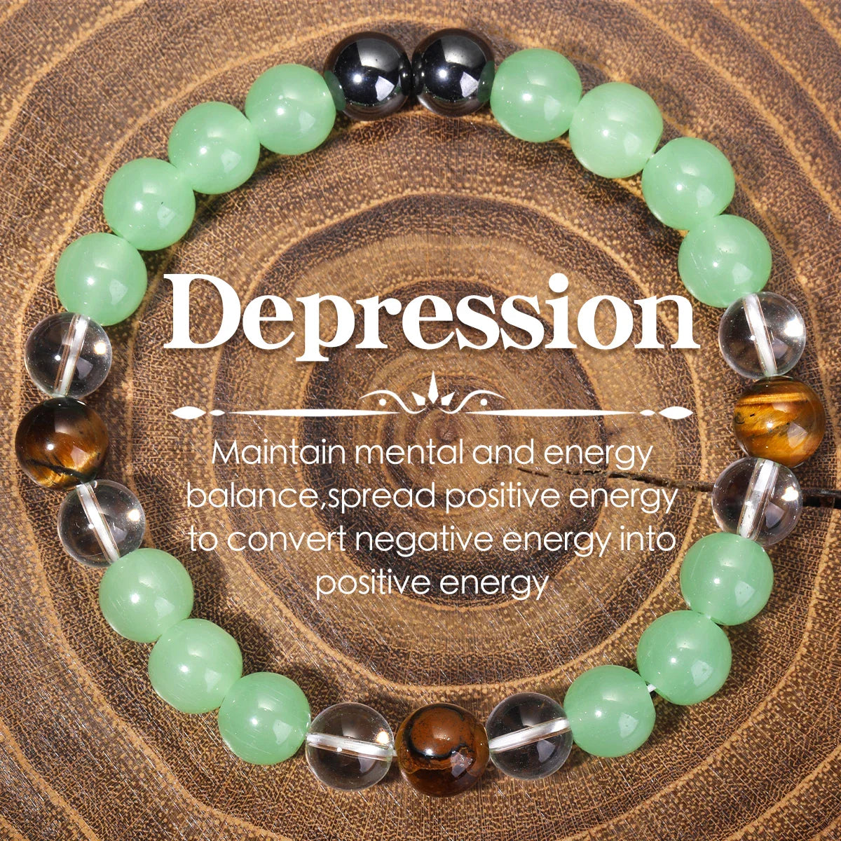 Protection Stone Bracelet Citrine Tiger Eye Elite