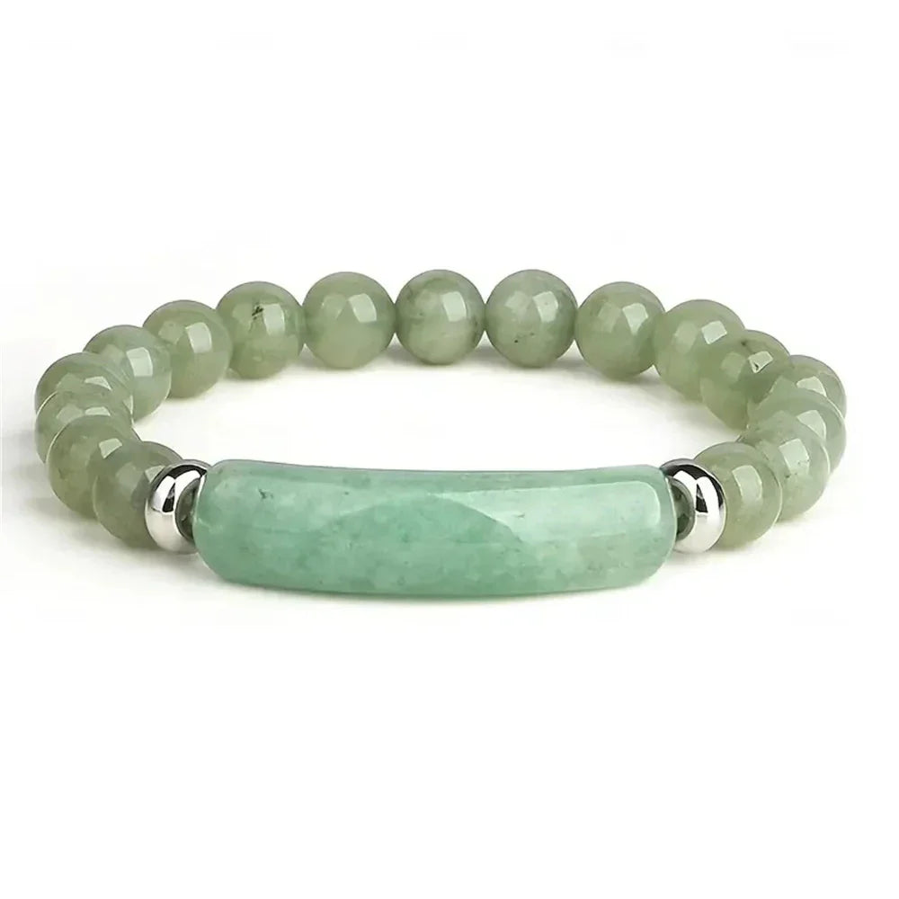 Turquoise Malachite Bracelet Unisex Balance