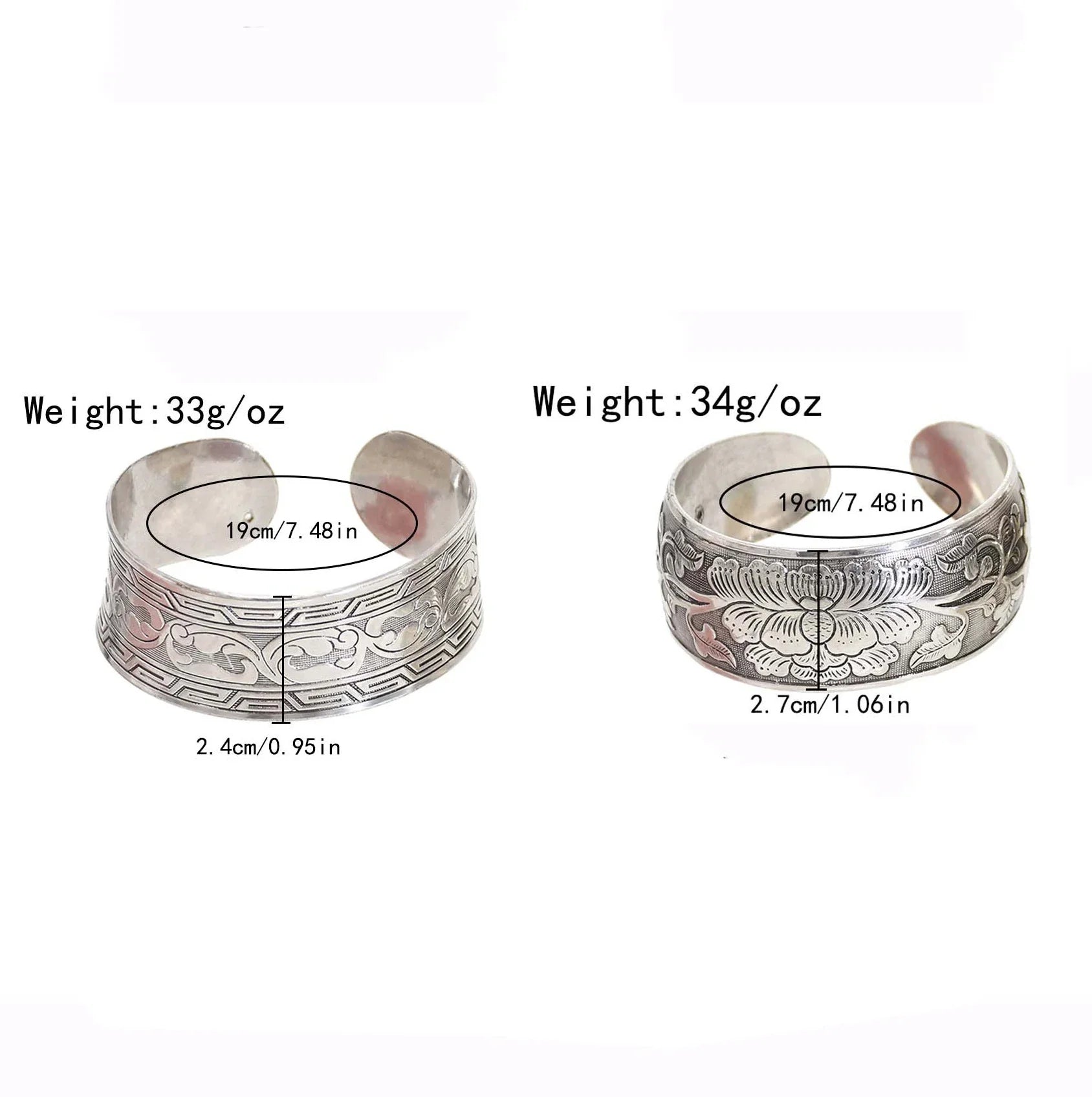 Turquoise Protection Ethnic Boho Handmade Cuff Bracelet