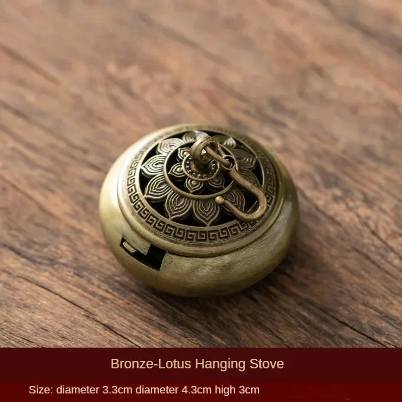 Five Blessings Incense Burner Sandalwood Taoist Ornaments