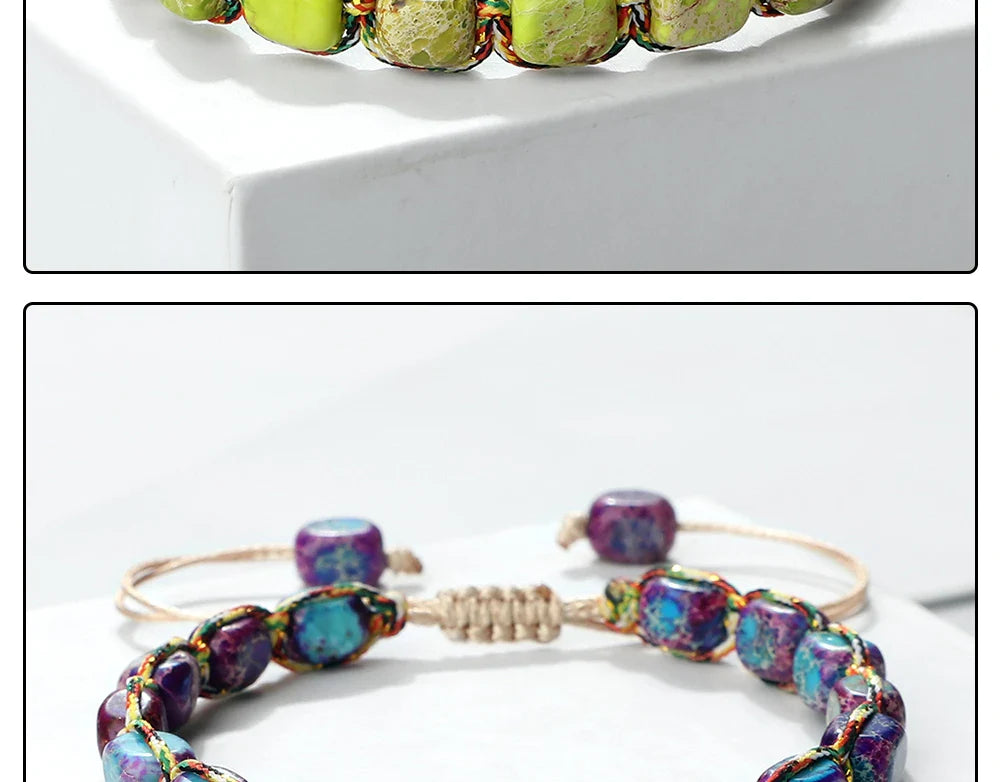 Bohemian Imperial Stone Beaded Bracelet Limited