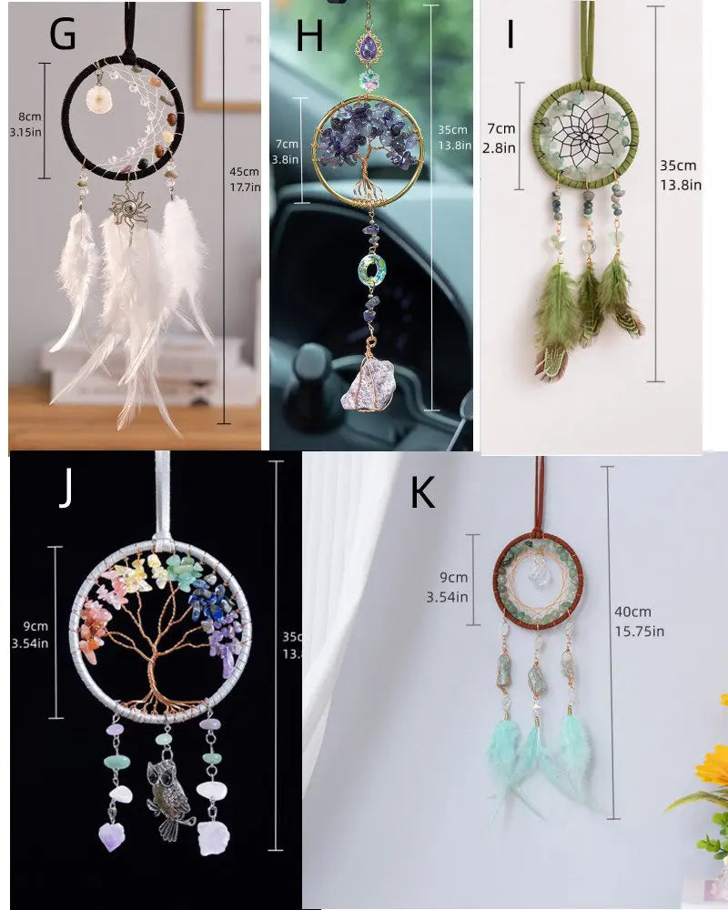Amethyst Tree of Life Suncatcher