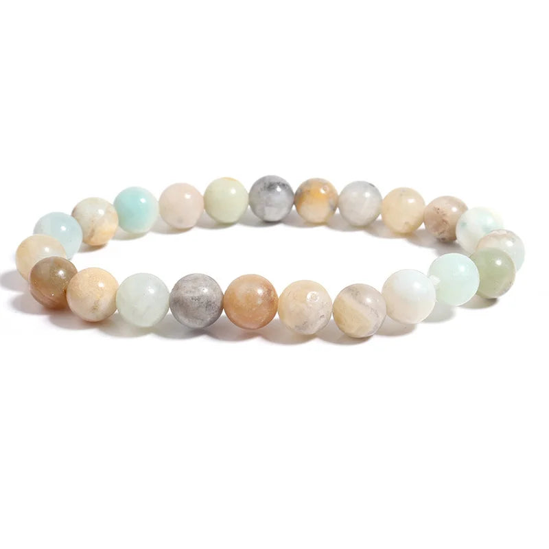 Dendritic Agate Depression Healing Crystal Bracelet Unisex