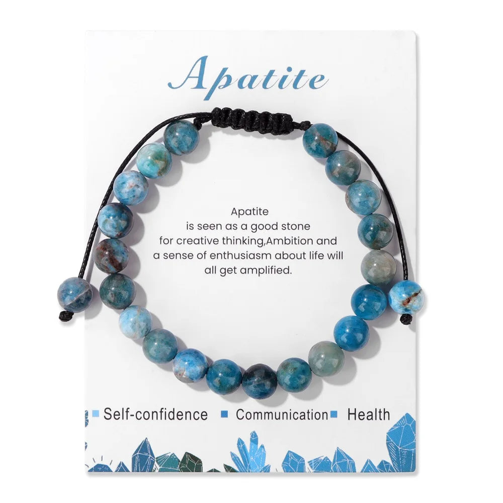 Amethyst Fluorite Bracelet - Energy Balance