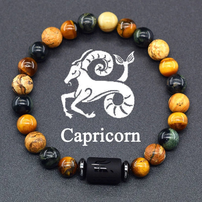 Elite Tiger Eye Protection Bracelet 12 Zodiacs For Women