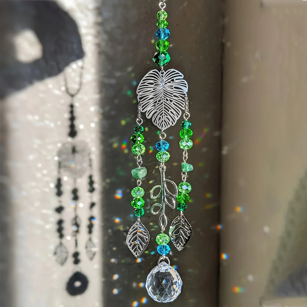 Tree of Life Gemstone Sun Catcher