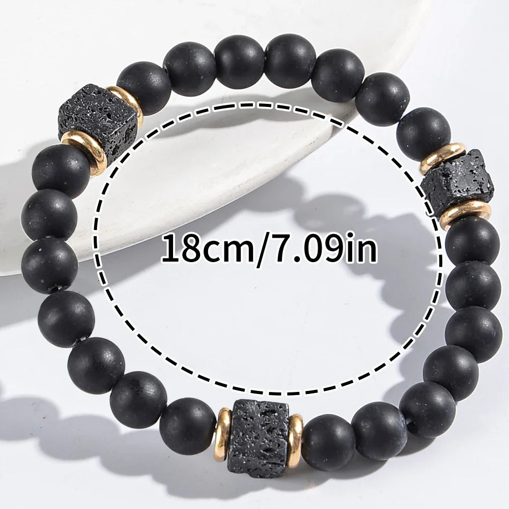 Natural Tiger Eye Amethyst Bracelet Protection For Women