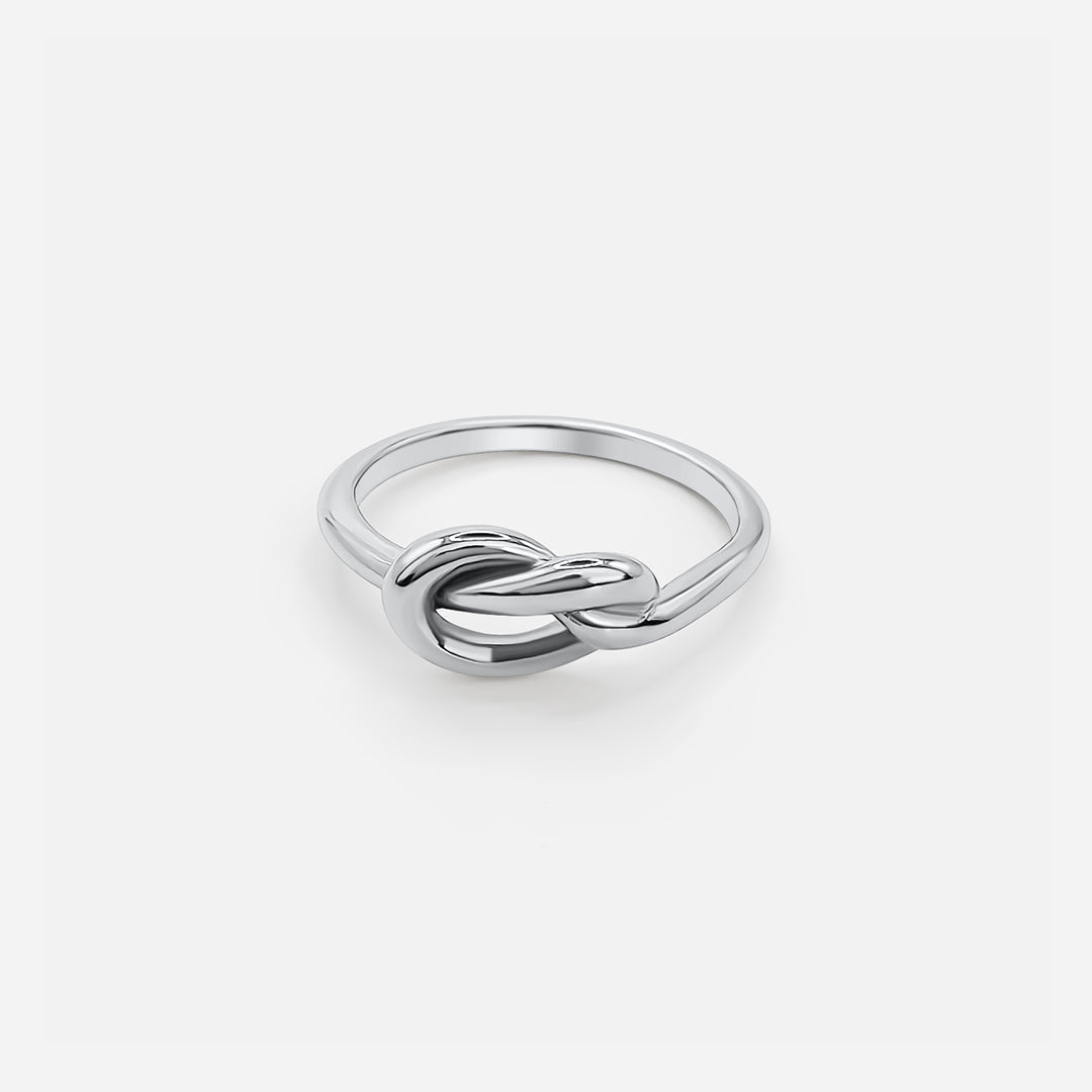KNOT RING - SILVER