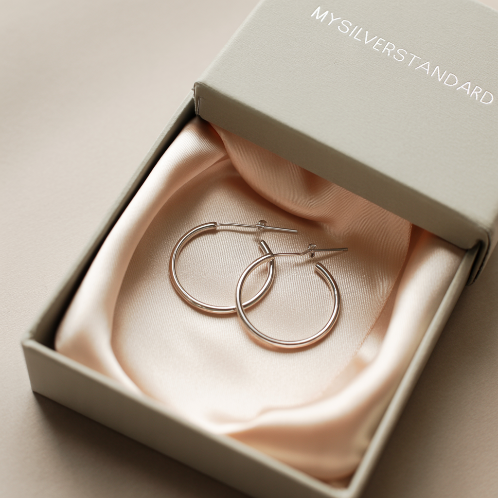 Everyday Elegance, Effortless Style Classic Smooth Hoop Earrings